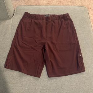 Hurley burgundy shorts - men’s